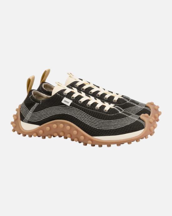  아미 스니커즈 USN505 AW0003 044 Black ivory - AMI