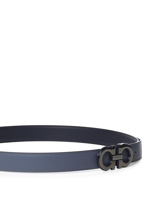 26SS 살바토레 페라가모 벨트 670460 786315002 MIDNIGHT - SALVATORE FERRAGAMO