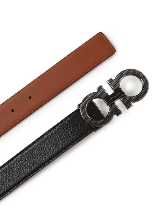26SS 살바토레 페라가모 벨트 670574 786347002 BLACK - SALVATORE FERRAGAMO