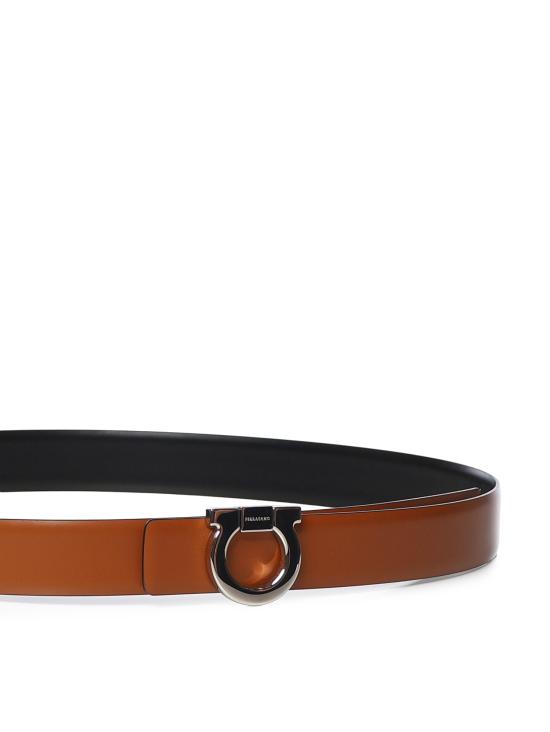26SS 살바토레 페라가모 벨트 670319 771991004 DARK CUOIO - SALVATORE FERRAGAMO