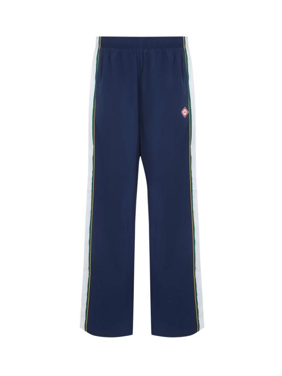 26FW 카사블랑카 트레이닝/조거 팬츠 MPF26TR458 01 Navy green white yellow