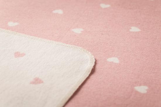  [키즈] David Fussenegger 침구 어린이  Juwel 아기 담요 "Hearts Allover" - OTHER BRANDS