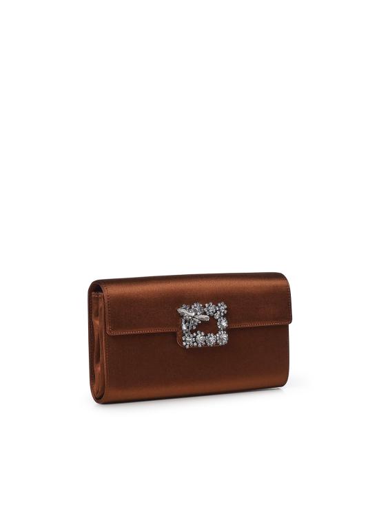 26FW 로저비비에 클러치/파우치 RBWAMFD0209RS0 S801 BROWN - ROGER VIVIER