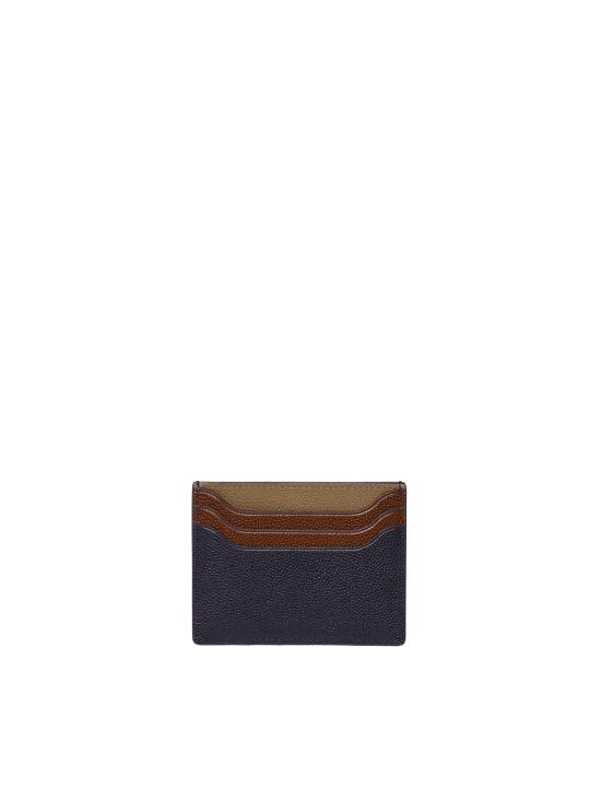 26FW 토즈 카드지갑 XAMLTTF0200VJV 6L82 Navy brown beige - TODS