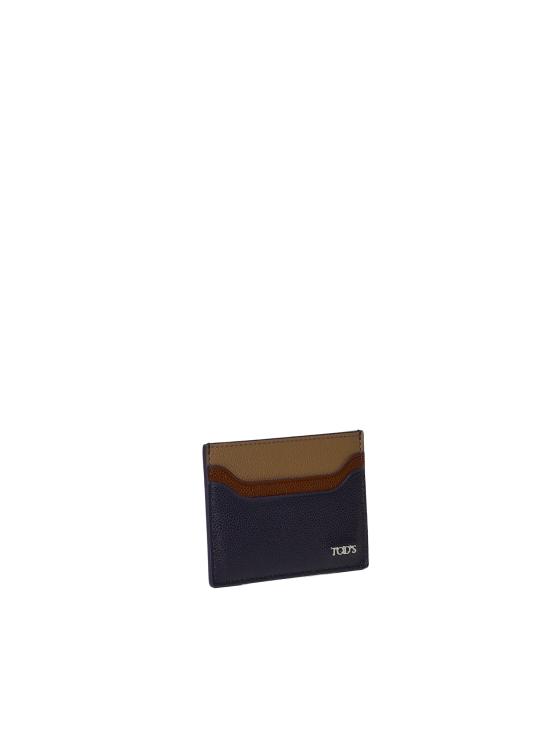 26FW 토즈 카드지갑 XAMLTTF0200VJV 6L82 Navy brown beige - TODS