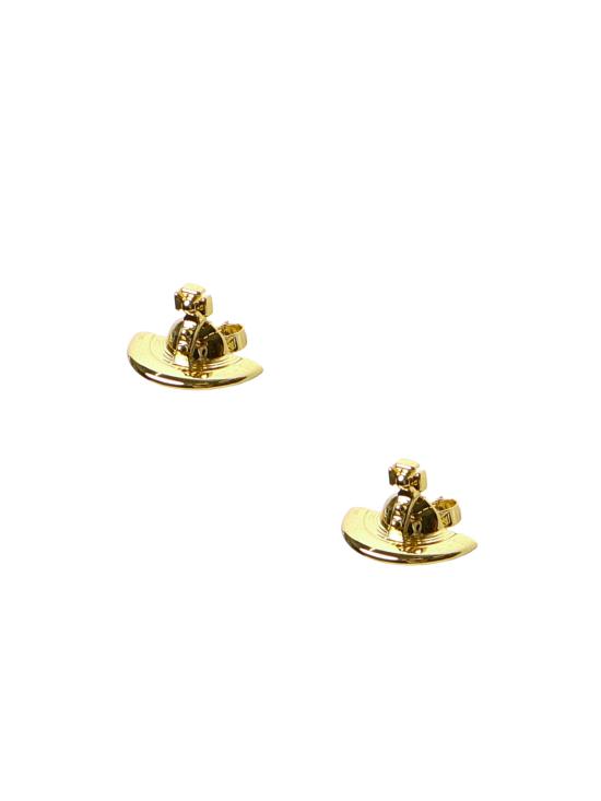 26FW 비비안웨스트우드 솔리드 ORB 스터드 귀걸이 62010038 02R001R001 GOLD - VIVIENNE WESTWOOD