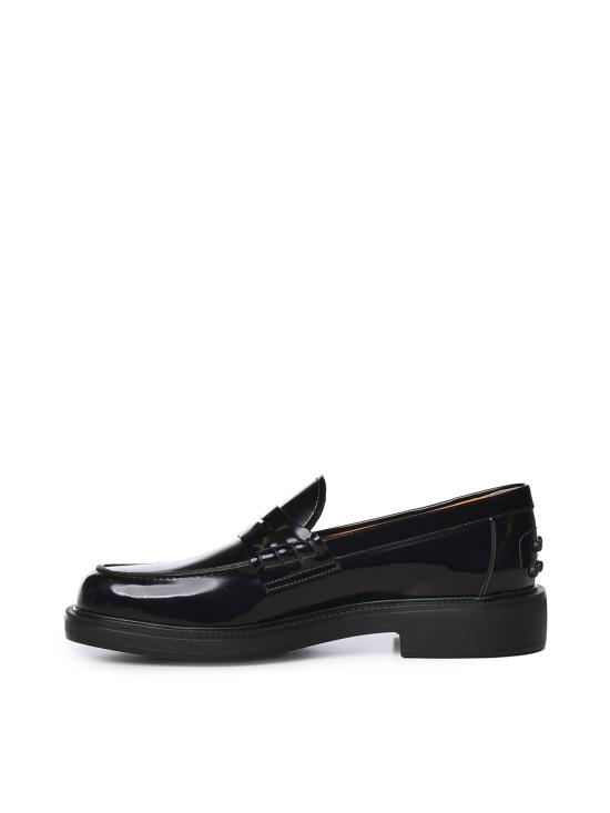 26FW 토즈 레더 로퍼 XXW20L0IP70SHA B999 BLACK - TODS