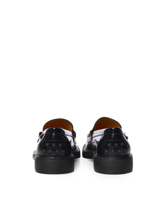 26FW 토즈 레더 로퍼 XXW20L0IP70SHA B999 BLACK - TODS