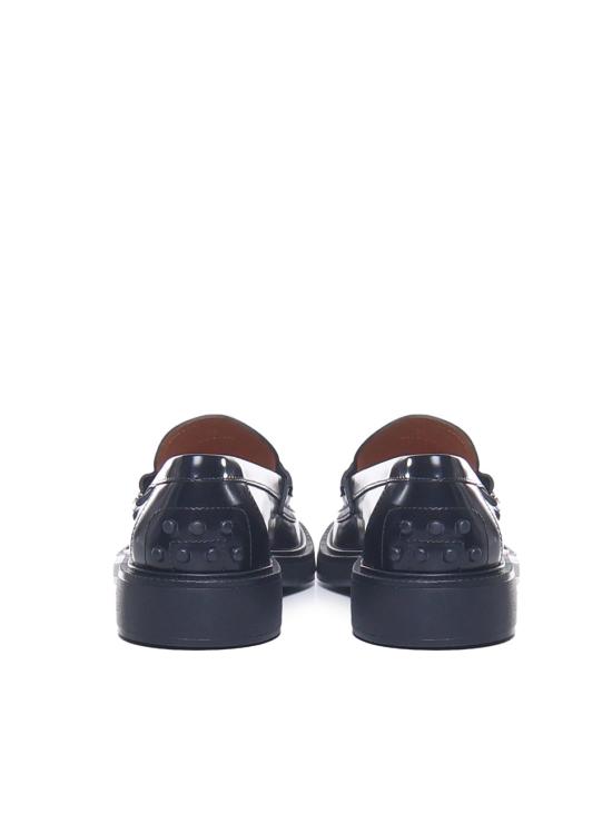 26FW 토즈 레더 로퍼 XXW20L0IP70SHA B999 BLACK - TODS