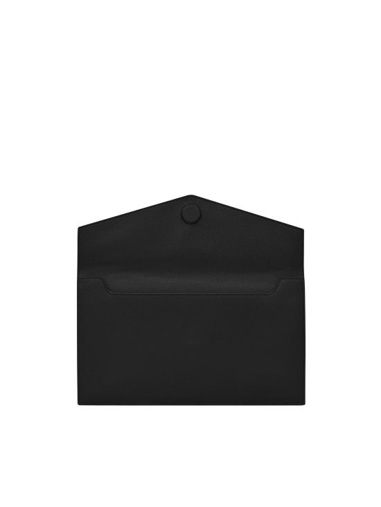 26SS 생로랑 업타운 파우치 클러치백 565739 1GF0J1000 BLACK - SAINT LAURENT