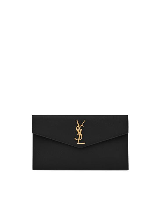 26SS 생로랑 업타운 파우치 클러치백 565739 1GF0J1000 BLACK - SAINT LAURENT