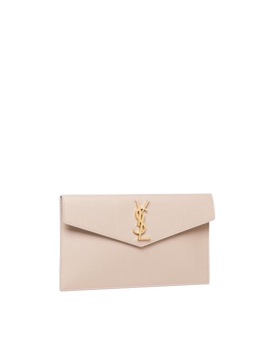 26SS 생로랑 업타운 파우치 클러치백 565739 1GF0J2721 Dark beige - SAINT LAURENT