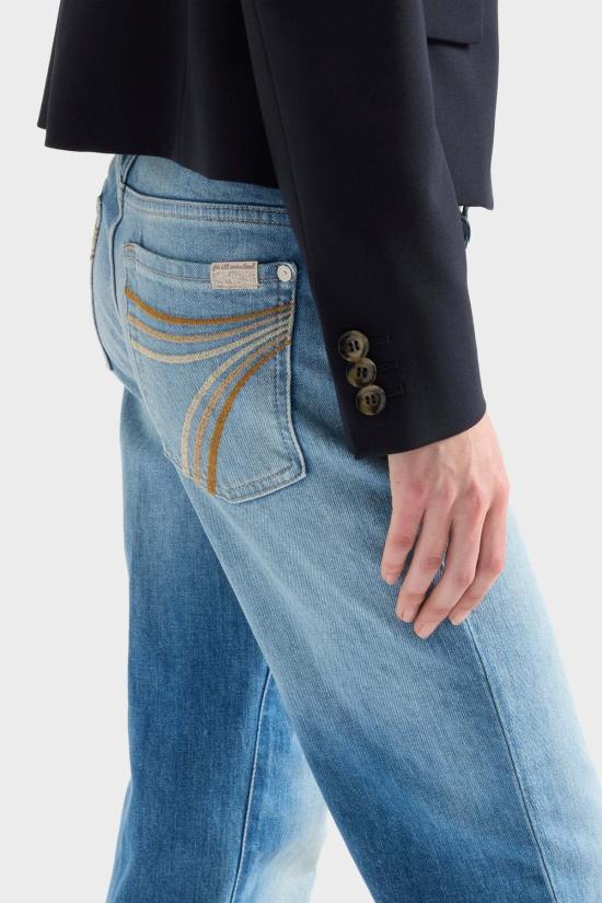  세븐포올맨카인드 데님 팬츠 7 For All Mankind Dojo Tailorless Jean Blue Haze - 7 FOR ALL MANKIND