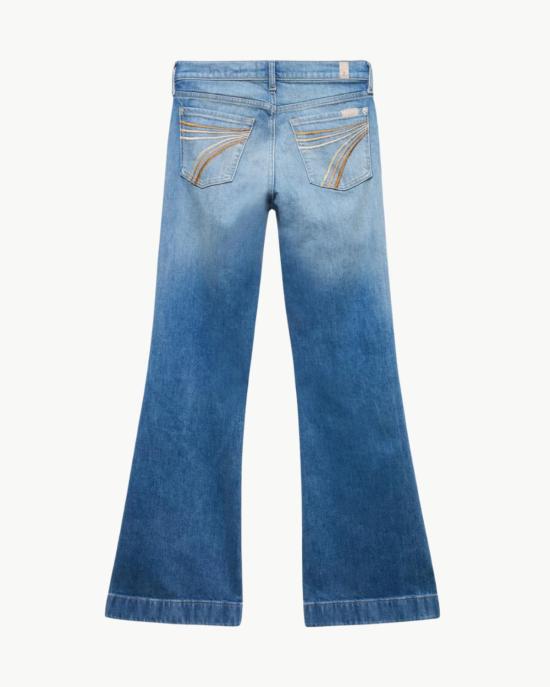  세븐포올맨카인드 데님 팬츠 7 For All Mankind Dojo Tailorless Jean Blue Haze - 7 FOR ALL MANKIND