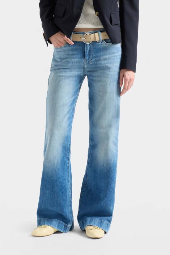  세븐포올맨카인드 데님 팬츠 7 For All Mankind Dojo Tailorless Jean Blue Haze - 7 FOR ALL MANKIND