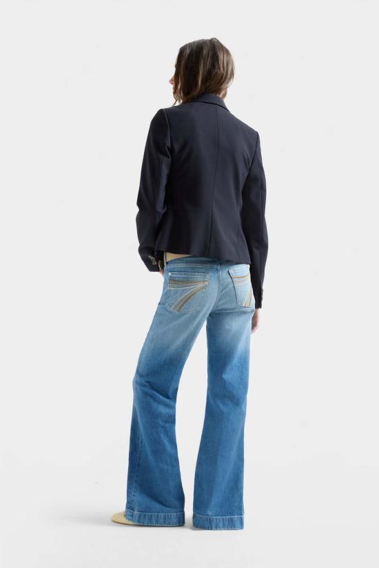  세븐포올맨카인드 데님 팬츠 7 For All Mankind Dojo Tailorless Jean Blue Haze - 7 FOR ALL MANKIND
