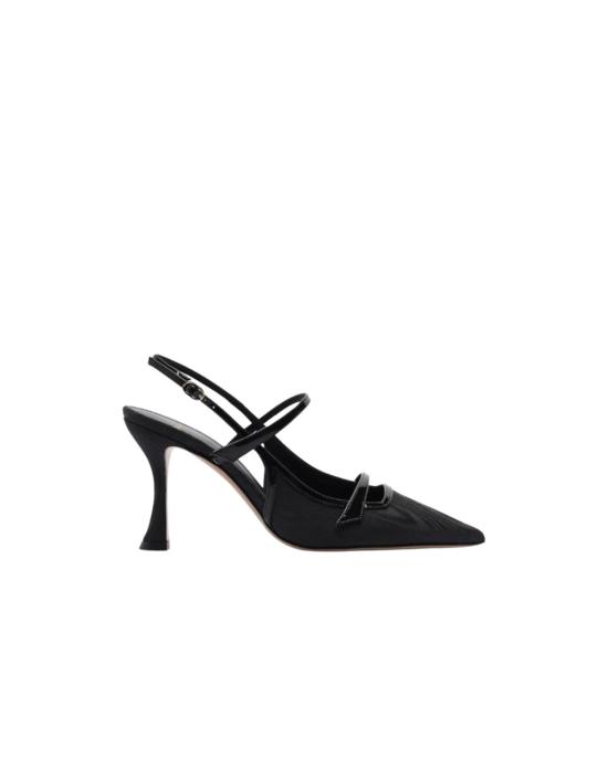  알렉산더버만 힐/펌프스 Alexandre Birman Tita Moire 85 펌프 블랙 자카드