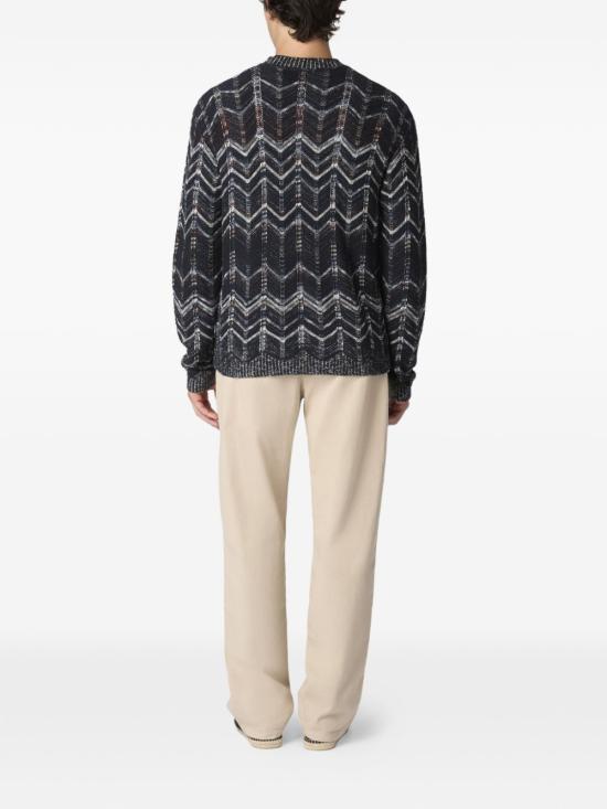 26FW 미소니 가디건 US26SM00BK01G9 S72PC BLUE - MISSONI