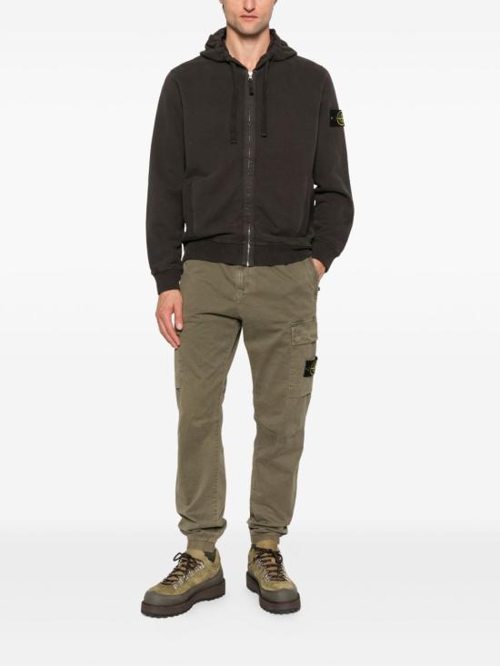 26FW 스톤 아일랜드 후드 티셔츠 L2S156100067S0A20 V0062 Lead grey - STONE ISLAND