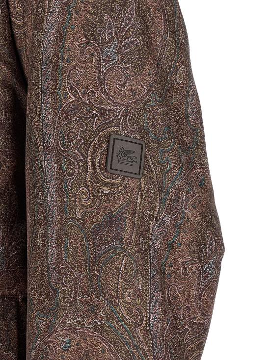 26FW 에트로 패딩 아르니카  재킷 브라운 - ETRO