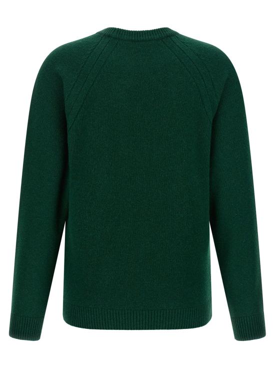 26FW JW앤더슨 스웨터 로고 자수 스웨터, 스웨터 및 가디건 (녹색) - JW ANDERSON