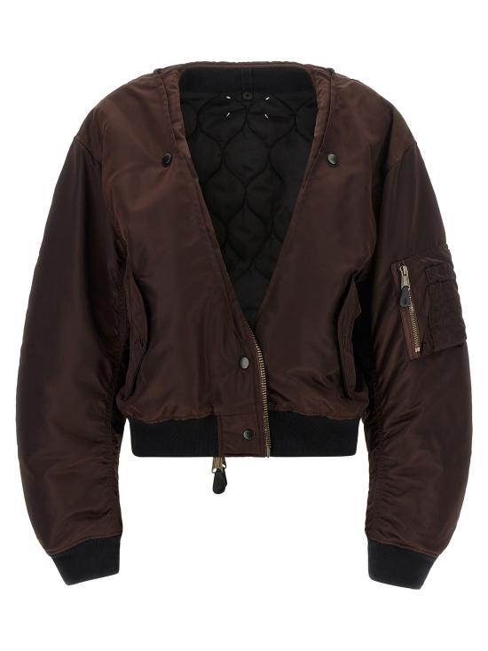 26FW 마르지엘라 봄버 자켓 Ma-1  재킷 브라운 - MAISON MARGIELA