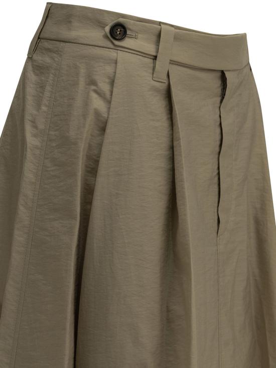 26SS 브루넬로 쿠치넬리 롱 스커트 사토리얼  베이지 - BRUNELLO CUCINELLI