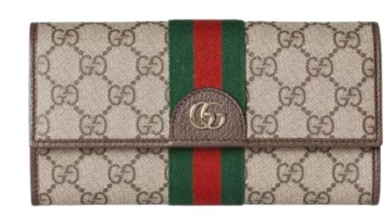 26FW 구찌 오피디아 컨티넨탈 월렛 838485 FAE0L9746 Old ebony