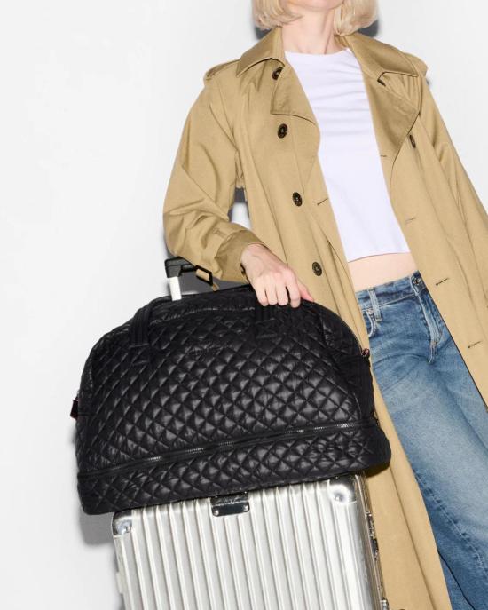  엠지 월리스 크로스백 Mz Wallace Jim Overnight Duffel Black - MZ WALLACE