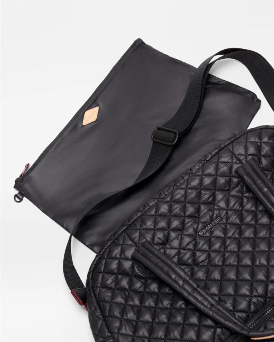  엠지 월리스 크로스백 Mz Wallace Jim Overnight Duffel Black - MZ WALLACE