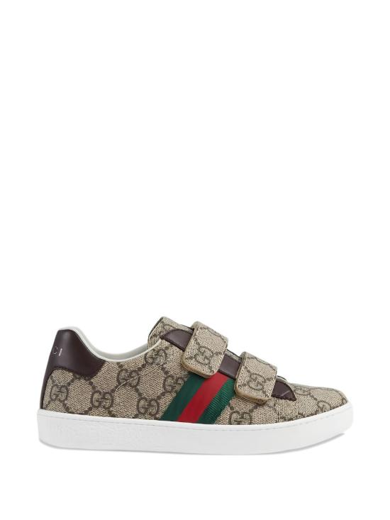 26SS [키즈] 구찌 스니커즈 463090 FACYF9753 Beige ebony new ivory - GUCCI