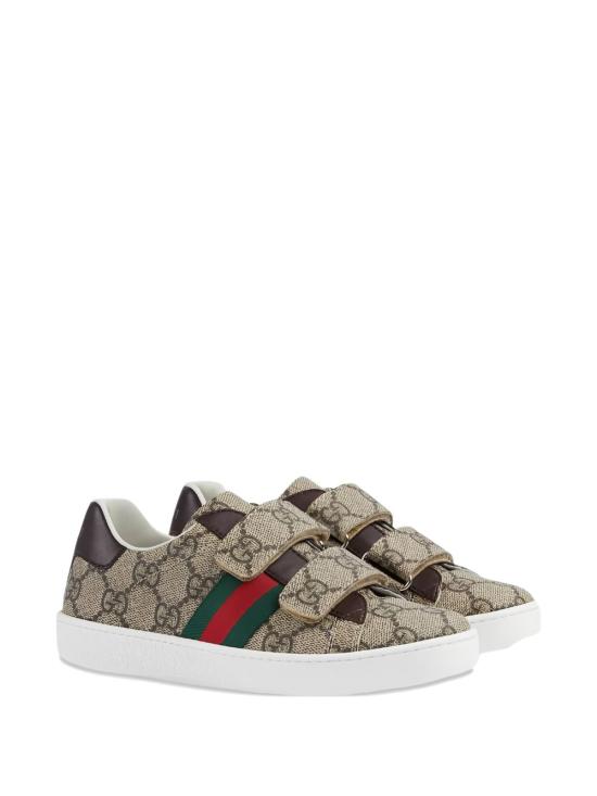 26SS [키즈] 구찌 스니커즈 463090 FACYF9753 Beige ebony new ivory - GUCCI