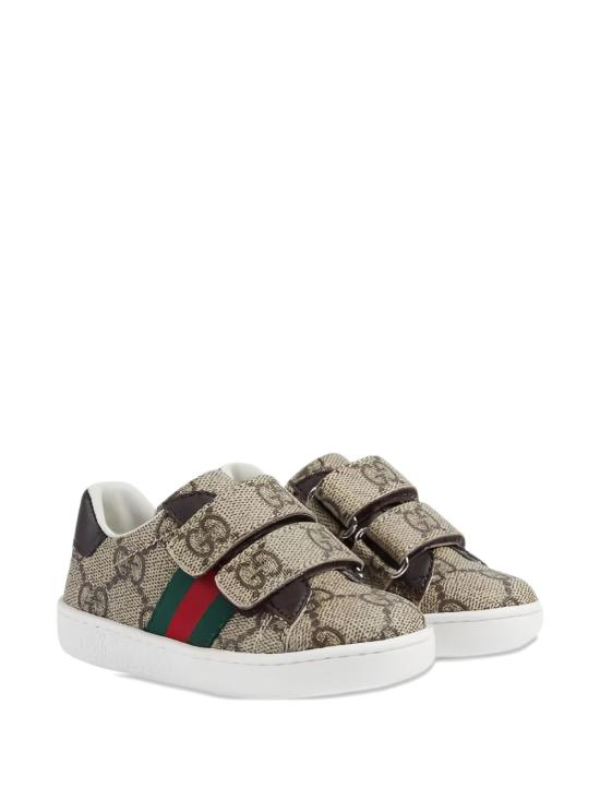  [키즈] 구찌 스니커즈 463088 FACYF9753 Beige ebony new ivory - GUCCI