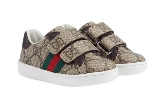  [키즈] 구찌 스니커즈 463088 FACYF9753 Beige ebony new ivory - GUCCI