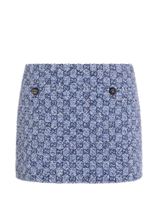 26SS 구찌 숏 스커트 853017 ZAUE24262 Blue - GUCCI