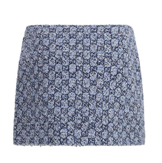 26SS 구찌 숏 스커트 853017 ZAUE24262 Blue - GUCCI