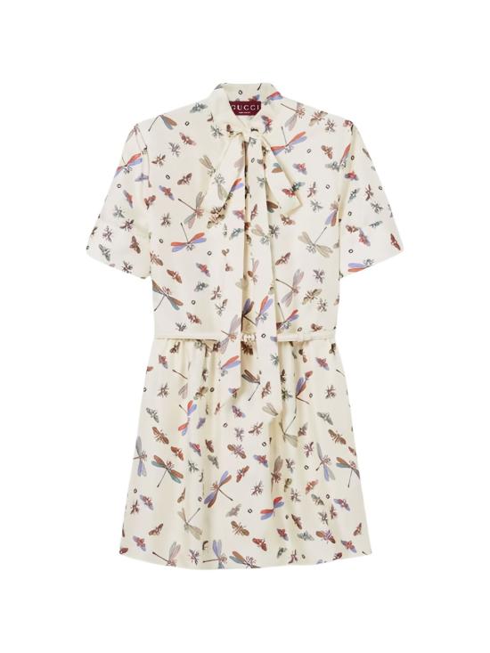 26SS 구찌 미디 원피스 855659 ZAUK39766 Ivory - GUCCI