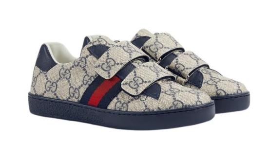  [키즈] 구찌 스니커즈 463090 FACYF4055 Beige blu - GUCCI