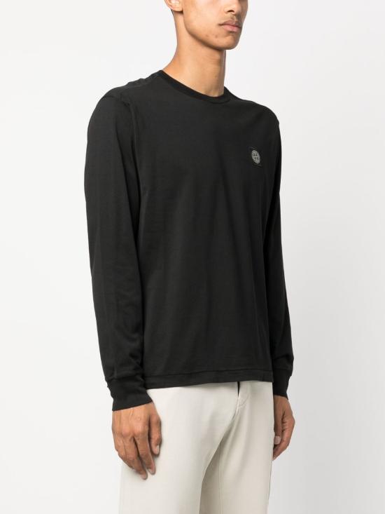 26FW 스톤 아일랜드 긴팔 티셔츠 L2S152100031 S0013V0029 Black - STONE ISLAND