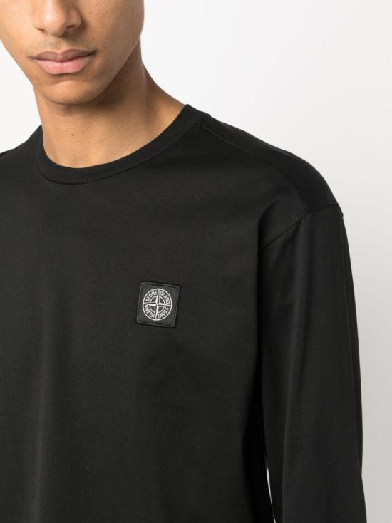 26FW 스톤 아일랜드 긴팔 티셔츠 L2S152100031 S0013V0029 Black - STONE ISLAND