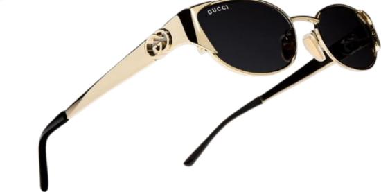 26FW 구찌 선글라스 A000PJ I33308012 Gold - GUCCI