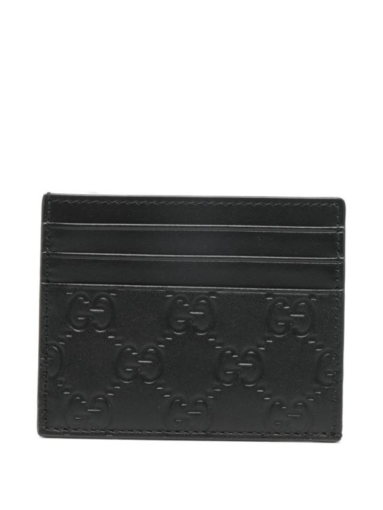  구찌 GG 엠블럼 카드 케이스 850187 AAFDV1000 Black - GUCCI