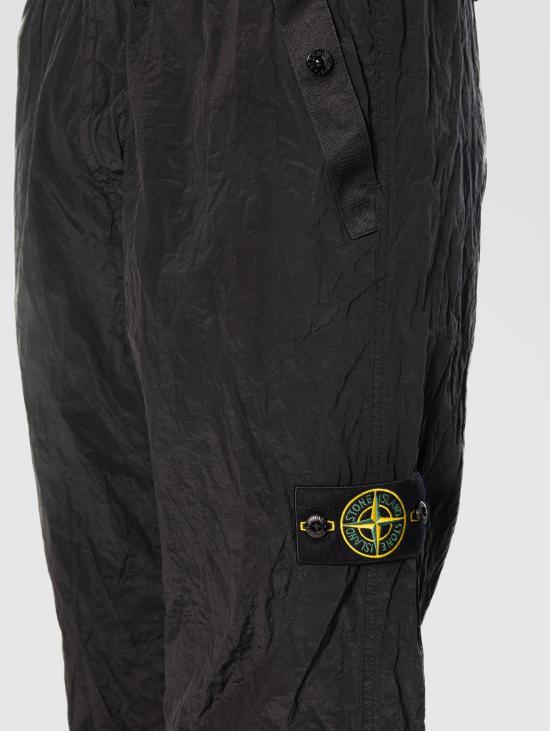 26FW 스톤 아일랜드 트레이닝/조거 팬츠 Tessuto Tecnico Nero 소재의 팬탈론 치노 - STONE ISLAND