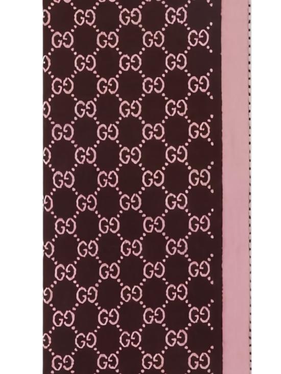  구찌 울 자카드 스카프 835534 3G2002172 DARK BROWN - GUCCI