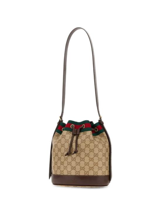 26FW 구찌 베니스 GG 캔버스 미니 버킷백 베니스 GG 캔버스 미니 버킷백 A002GW FAF798547 - GUCCI