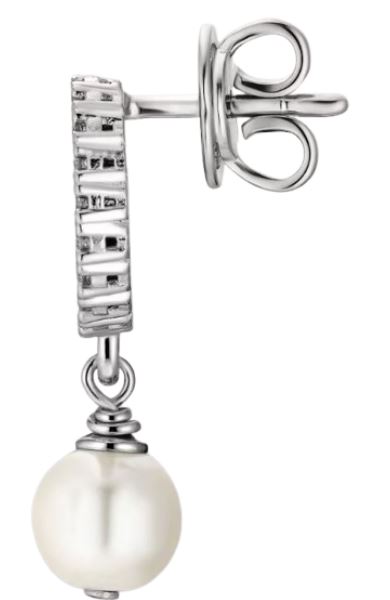 26FW 구찌 인터로킹 G 크리스탈 펄 드롭 귀걸이 A0009F J97408524 PEARL WHITE - GUCCI