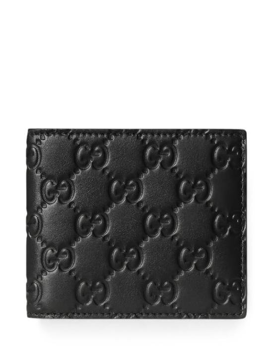 구찌 GG 엠블럼 레더 반지갑 850175 AAFDV1000 Black - GUCCI