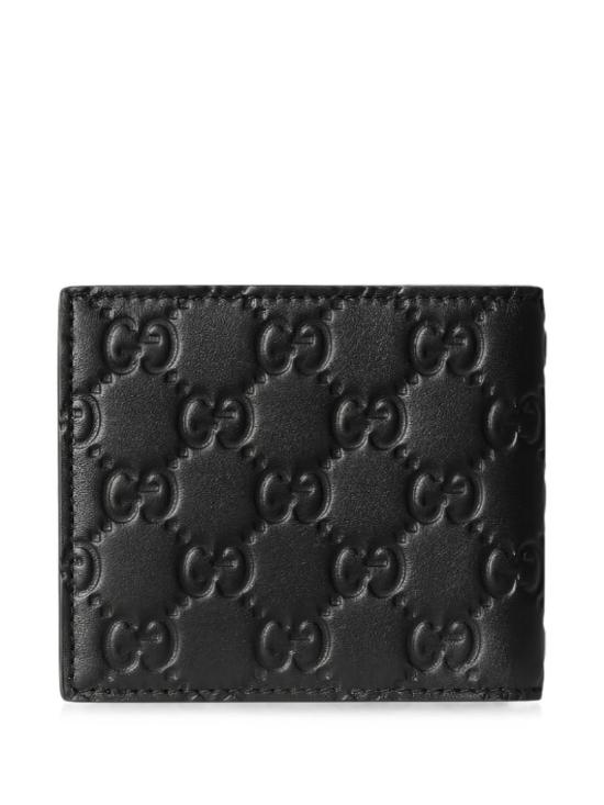  구찌 GG 엠블럼 레더 반지갑 850175 AAFDV1000 Black - GUCCI