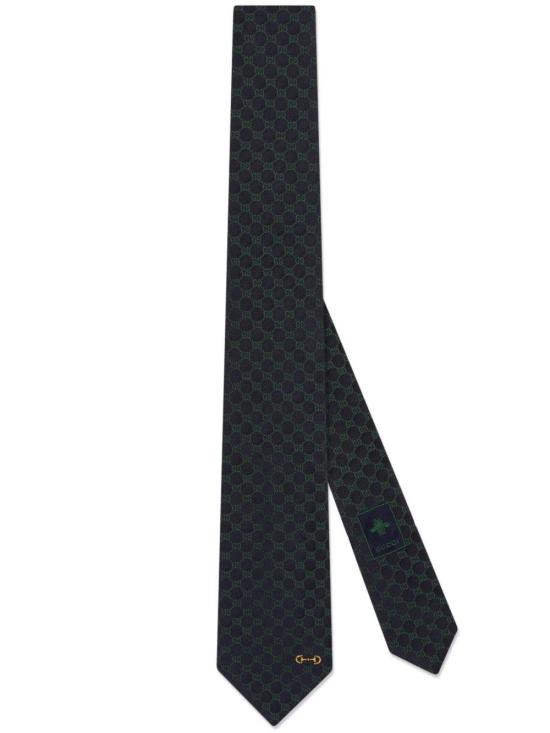 26FW 구찌 GG 넥타이 744394 4E2174066 MIDNIGHT - GUCCI