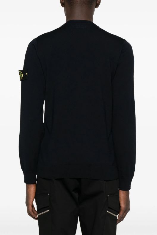 26FW 스톤 아일랜드 스웨터 L2S155100071 S00C4V0020 Navy blue - STONE ISLAND